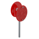 playfit Entraîneur de mobilité K05021 – appareil de fitness extérieur en acier inoxydable, vue produit sur fond blanc