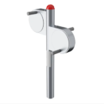 playfit Arm Cycle K05035 – outdoor fitness equipment in stainless steel, product view on white background
